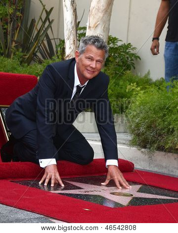 LOS ANGELES - 31.05.: David Foster in dem David Foster Hollywood Walk of Fame Stern Zeremonie an der 
