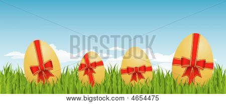 Easter Egg Background