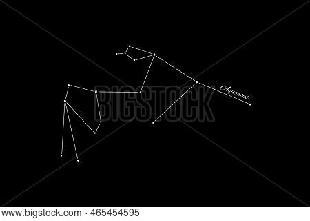 Aquarius Constellation, Cluster Of Stars, , Water Bearer, Water Carrier