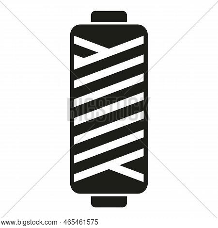 Knitting Thread Icon Simple Vector. Wool Knit. Craf Ball