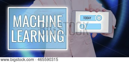Conceptual Caption Machine Learning. Business Overview The Concept That A Computer Can Learn New Dat