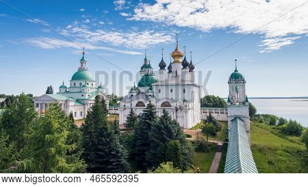 View Of Spaso-yakovlevsky Dimitriev Monastery In Rostov, Golden Ring Of Russia