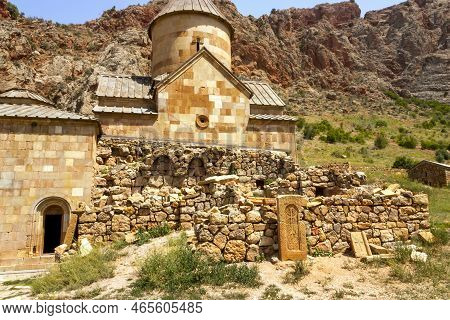 Noravank Monastery Was Founded In 1205. It Is Located 122 Km From Yerevan In A Narrow Gorge Made By 