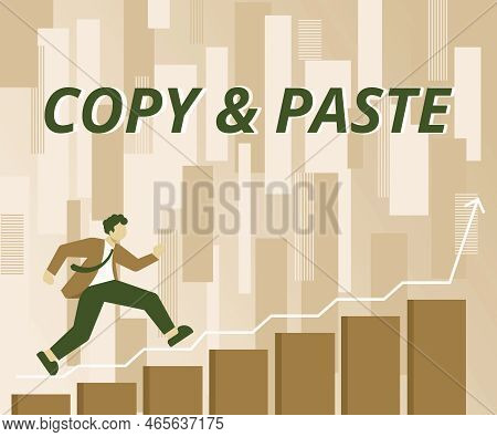 Conceptual Caption Copy Paste. Word For An Imitation, Transcript, Or Reproduction Of An Original Wor