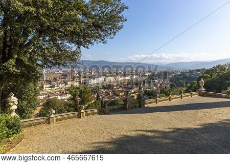View Of Florence From The Bardini Garden, Italy