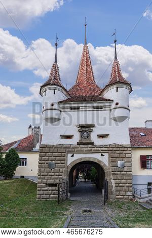 Four Small Corner Turrets Above Catherine's Gate (poarta Ecaterinei) Symbolize Judicial Autonomy, An