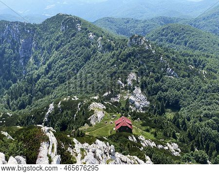 The Peaks Northern Small Risnjak (1,428) And Southern Small Risinjak (1,446) In Risnjak National Par