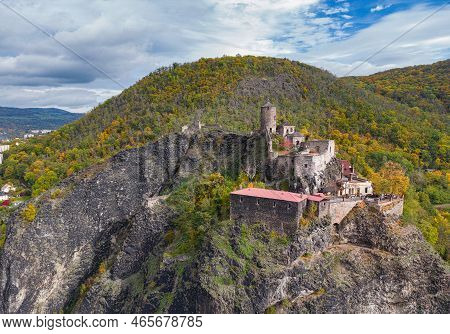 Gothic Castle Strekov, Usti Nad Labem, Czech Republic