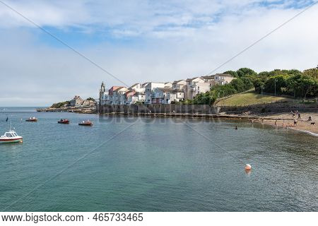 View From Swanage Pier Of Peveril Point Along The South West Coastpath
