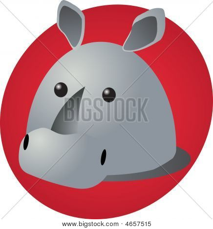 Rhino-Cartoon