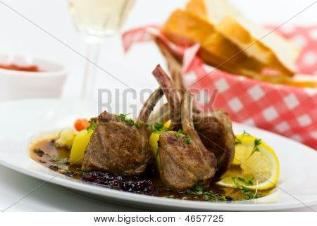 Filetto di agnello arrosto