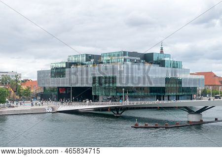 Copenhagen, Denmark - July 26, 2022: Danish Architecture Center (danish: Dansk Arkitektur Center) In