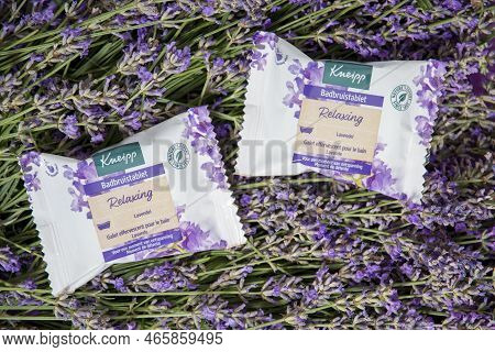 Tablet For Bath Kneipp Cosmetics Lavender Soothing, As, Belgium, June 30, 2022