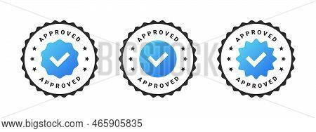 Verification Icons. Profile Verification. Modern Confirmation Icons. Icons Confirming Verification. 