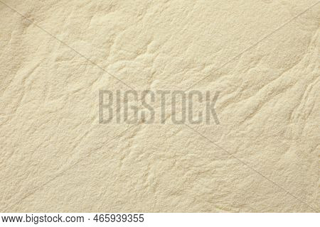 Organic Agar-agar Powder As Background, Top View