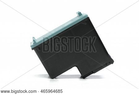 Ink Jet Cartridge, Isolated On White