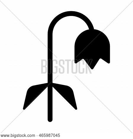 Wilted Flower Icon Vector Dead Flower Sign For Graphic Design, Logo, Website, Social Media, Mobile A