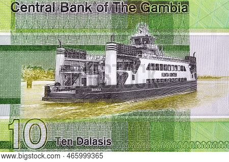 Ferry Kunta Kinteh From  Gambian Money - Dalasi