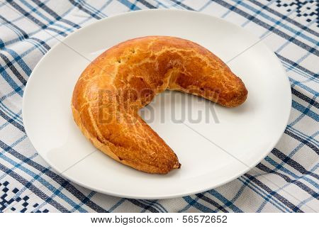 Hungarian Xmas Poppy Crescent Shape Cake