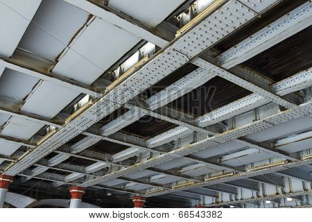 Rivets And Iron, Underside Railway Bridge.