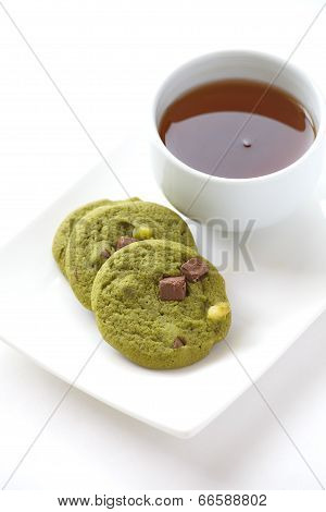 green tea cookie