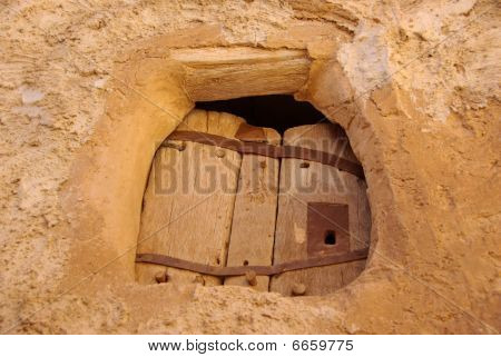 Dør i Berber kornkammer, Libyen