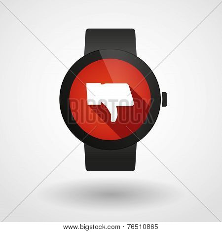 Smart Watch Displaying A Hand