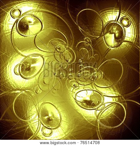 gold background
