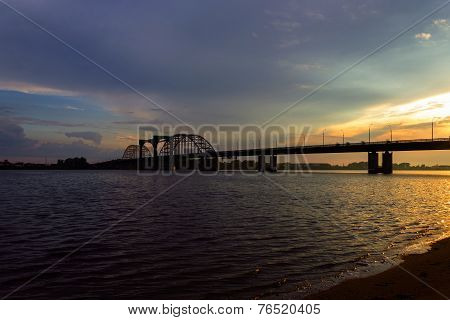 bridge over dvina