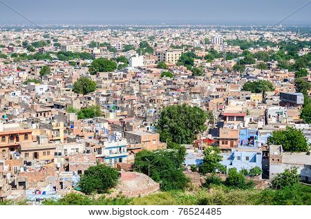 Jodhpur, The Blue City As Seen From Jaswant Thada