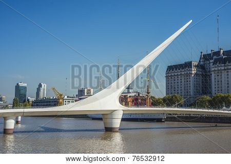 Puerto Madero District In Buenos Aires, Argentina.