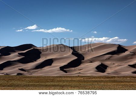 Little Clouds Over the Dunes