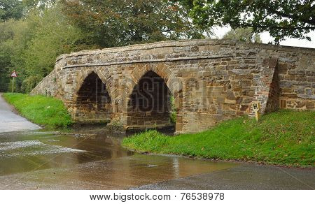 Sutton Splash and Historic Packhorse Bridge Bedfordshire