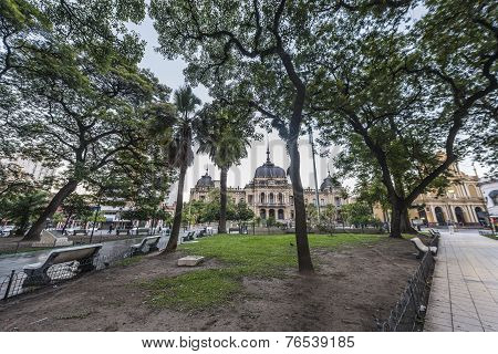 Independence Park In Tucuman, Argentina.