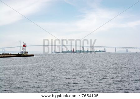 Newport Bay Suspension Bridge