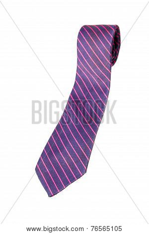 Blue And Pink Strips Business Neck Tie