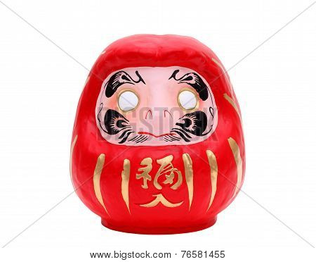Japanese daruma lucky doll
