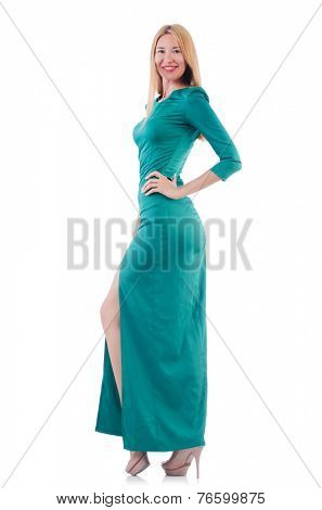 Young woman in fashion concept