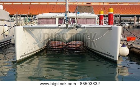 Large Catamaran Sailing Yacht