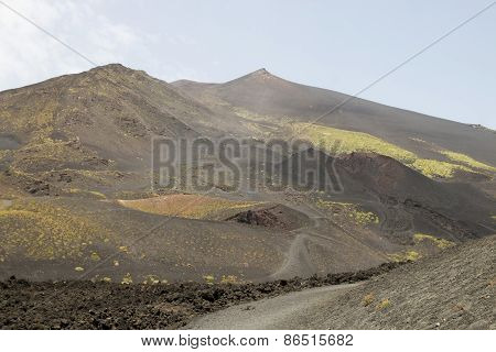 Mount Etna In Sicily