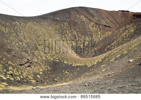 Mount Etna In Sicily
