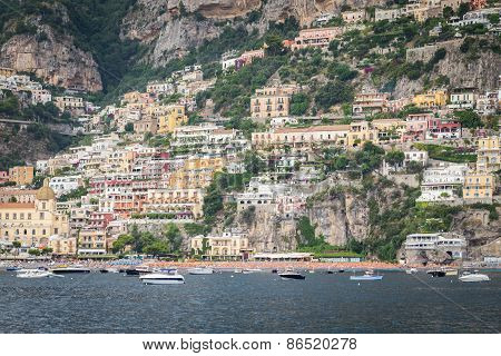 Positano, Italy - July 21