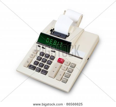 Old Calculator - Debit