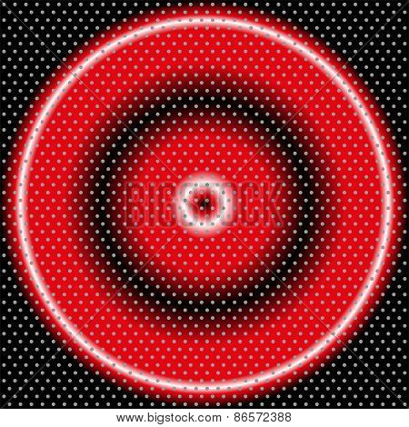 Circle Abstract background with halftone