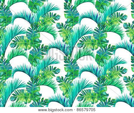 Palm Pattern, Seamless