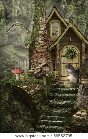 Fairy House (stump)