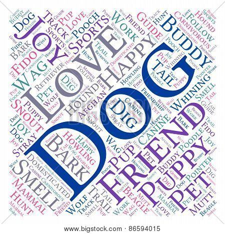 Dog Word Cloud
