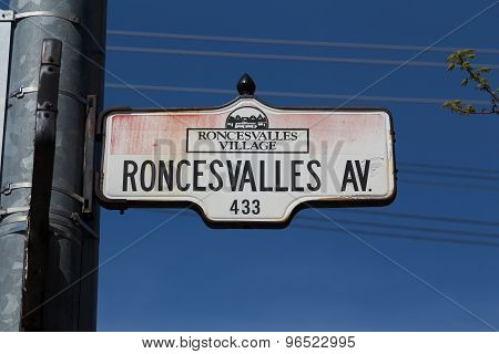 Roncesvalles Avenue In Toronto