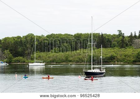 Boats And Kayaks In Baddeck