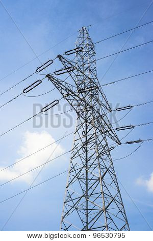 High voltage tower